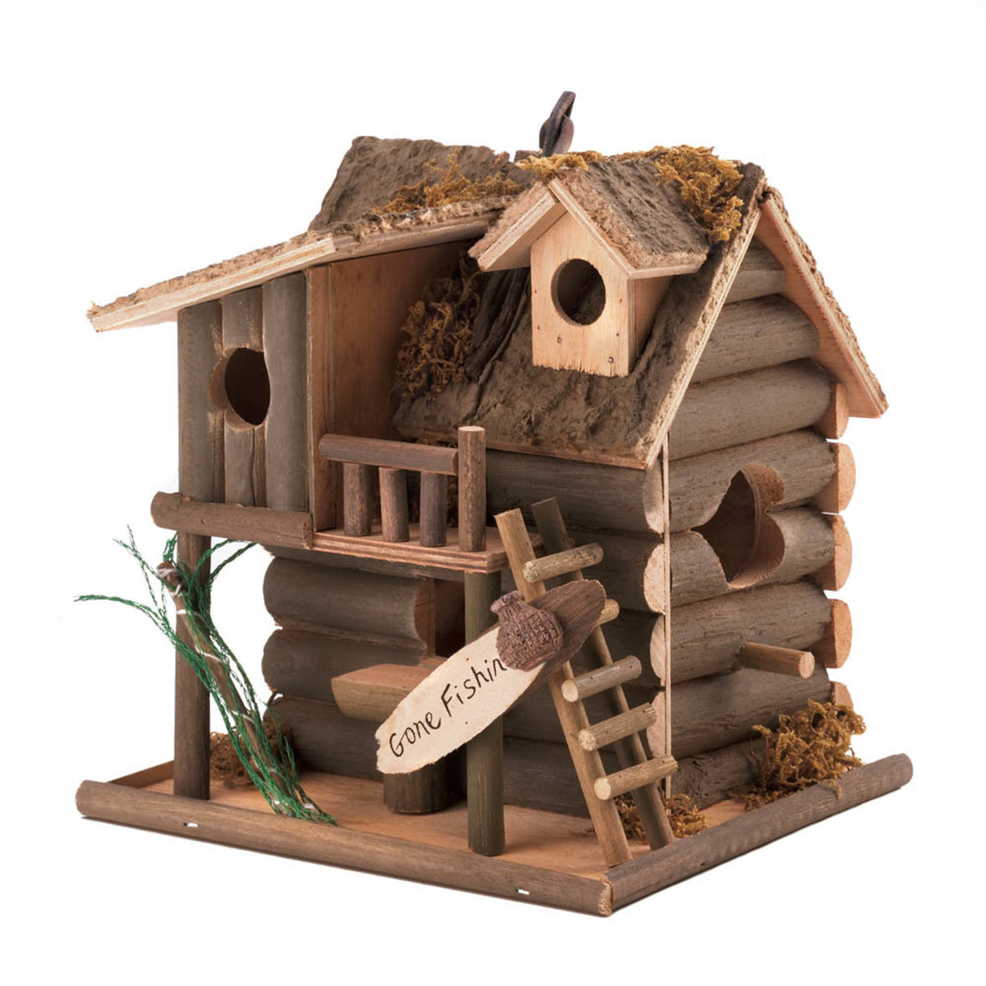GONE FISHIN BIRDHOUSE